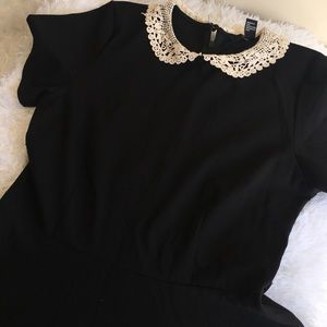 Forever 21 Lace Collar Dress